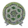 Mosaic decorative plates, glass and ceramic fruit plates Item Picture